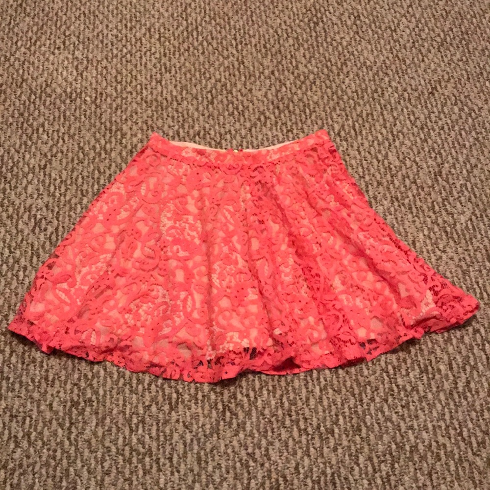 Hot Pink Skater Skirt
